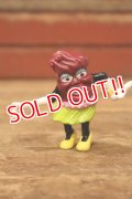 ct-241008-83 The California Raisins / 1989 PVC Figure "Girl With Grass Skirt"