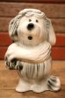 画像1: ct-240718-05 FORD / 1950's-1960's Shaggy Dog Ceramic Coin Bank (1)