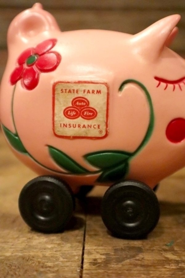 画像2: ct-241008-85 STATE FARM INSURANCE / 1970's Piggy Bank