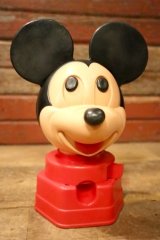 ct-241008-41 Mickey Mouse / Hasbro 1968 Gum Ball Machine