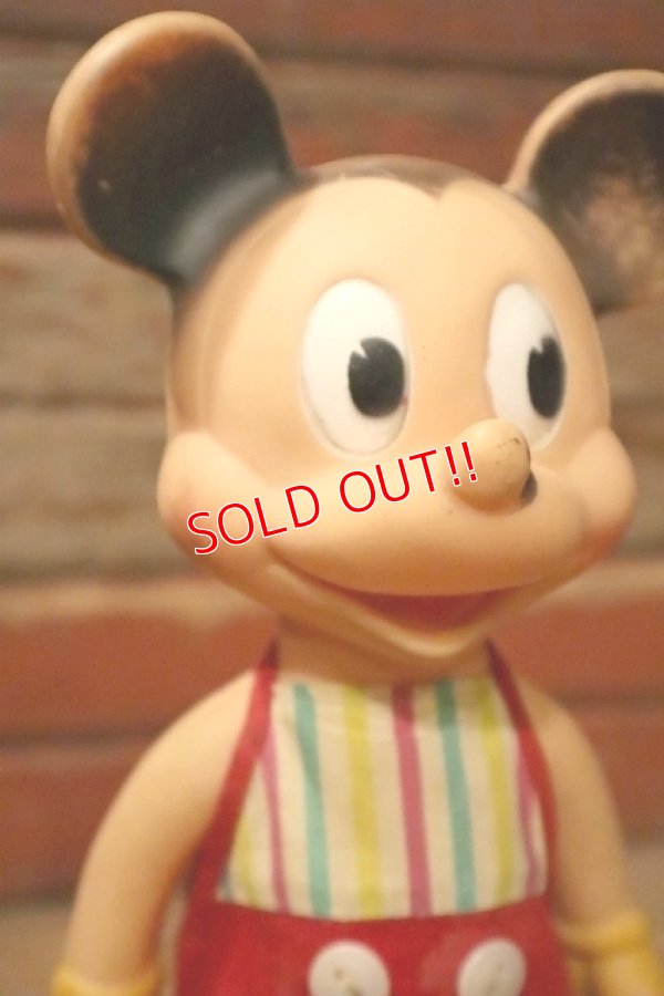 画像2: ct-241008-42 Mickey Mouse / Sun Rubber 1950's Rubber Doll