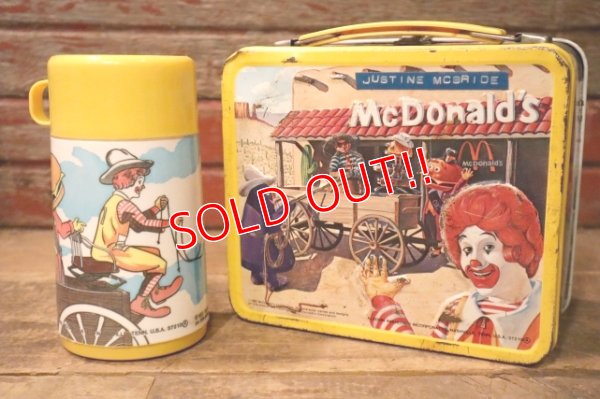 画像1: ct-241008-79 McDonald's / Aladdin 1980's Metal Lunchbox