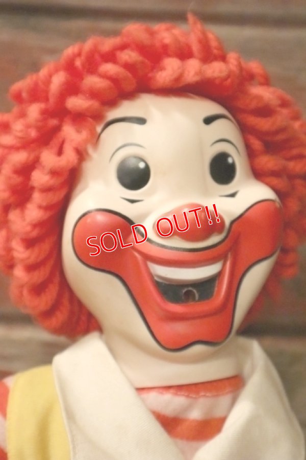 画像2: ct-241008-78 Ronald McDonald / Hasbro 1978 Whistle Doll