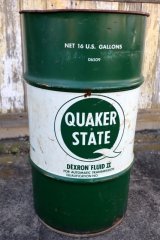 dp-240718-09 QUAKER STATE / 1980's DEXRON FLUID II 16 U.S. GALLONS CAN