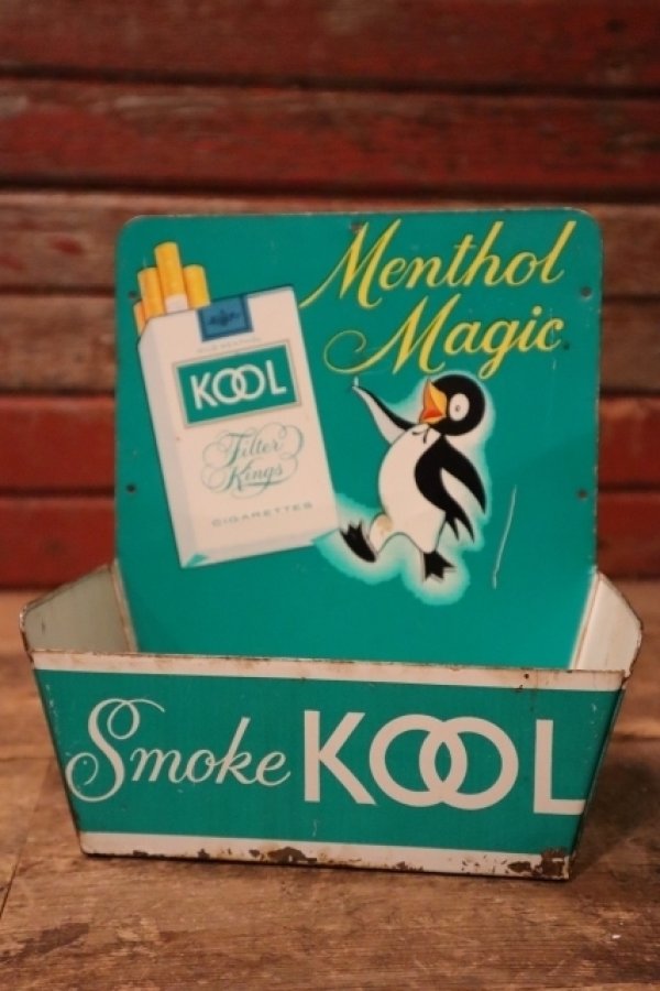 画像1: dp-241027-12 KOOL / 1950's Cigarette Display Match Holder