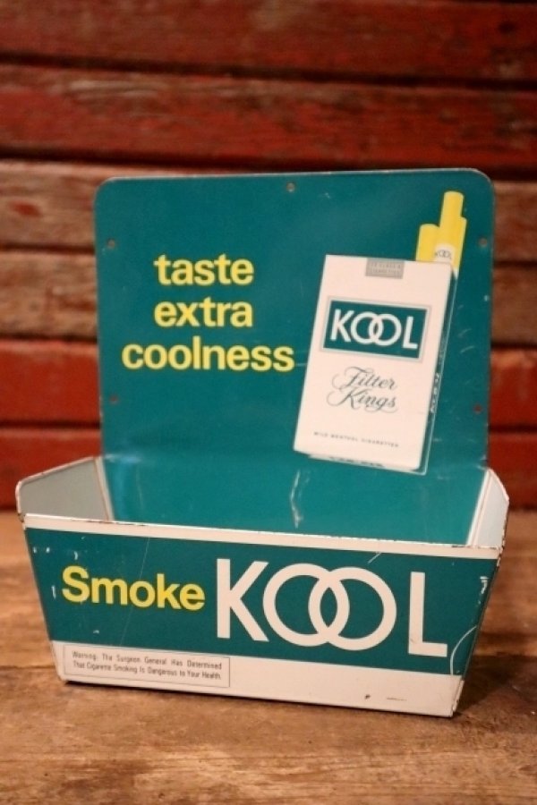 画像1: dp-241027-10 KOOL / 1950's Cigarette Display Match Holder