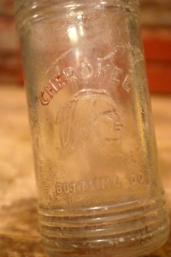 画像2: dk-061 CHEROKEE BOTTLING CO. 1920's-1930's 10 FL. OZ. Bottle