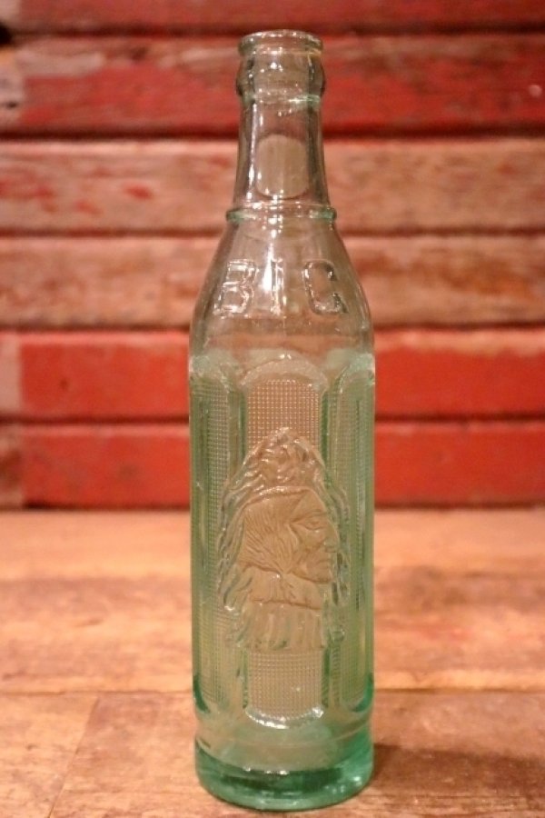 画像1: dk-063 BIG CHIEF 1920's-1930's 9 FL. OZ. Bottle