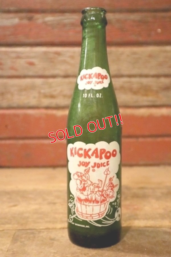 画像1: dk-056 KICKAPOO JOY JUICE 1960's 10 FL. OZ. Bottle