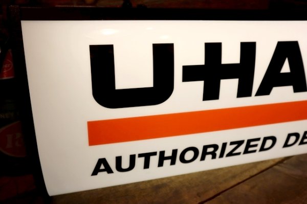 画像2: dp-240911-73 U-HAUL / 2000's W-sided Lighttig sign