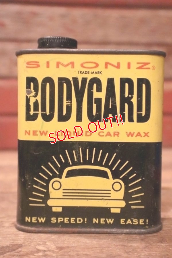 画像1: dp-241106-24 SIMONIZ / "BODYGARD" Car Wax Can