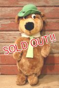 ct-241008-59 Yogi Bear / MIGHTY STAR 1980's Plush Doll