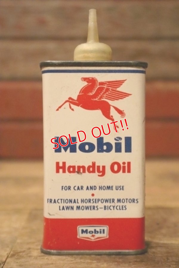 画像1: dp-241106-09 Mobil / 1950's-1960's Handy Oil Can