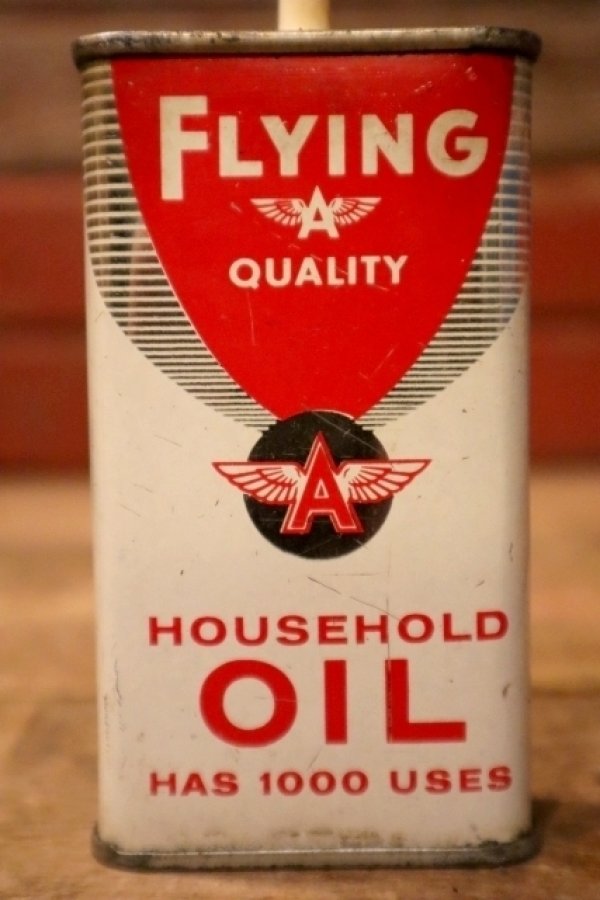 画像2: dp-241106-08 Tidewater Oil Company / FLYING A HOUSEHOLD OIL Can