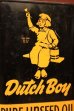 画像2: dp-241106-20 Dutch Boy Paint 1950's-1960's PURE LINSEED OIL One Quart Can (2)