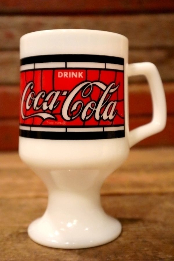 画像1: kt-241106-01 Coca-Cola / 1960's-1970's FEDERAL Footed Mug