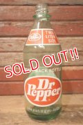 k-075 Dr Pepper / 1970's 67.6 FL.OZ. Bottle