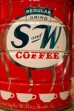 画像2: dp-241106-50 S and W COFFEE / Vintage Tin Can (2)