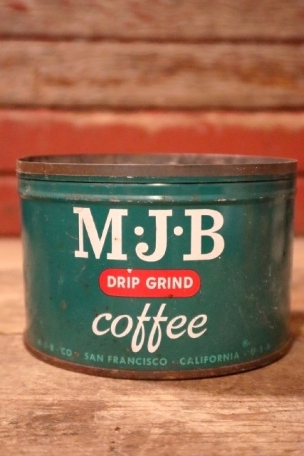 画像1: dp-241106-36 M.J.B COFFEE / Vintage Tin Can