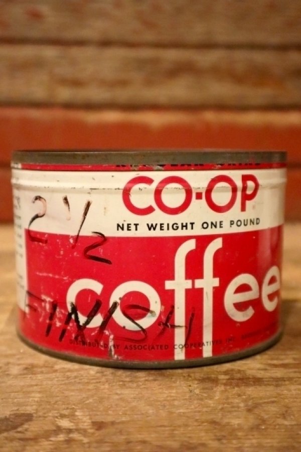 画像2: dp-241106-41 CO-OP COFFEE / Vintage Tin Can