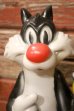 画像2: ct-241008-52 Sylvester & Tweety / 1972 Plastic Coin Bank (2)