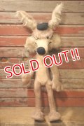 ct-241008-51 Wile E. Coyote / MIGHTY STAR 1970's Plush Doll