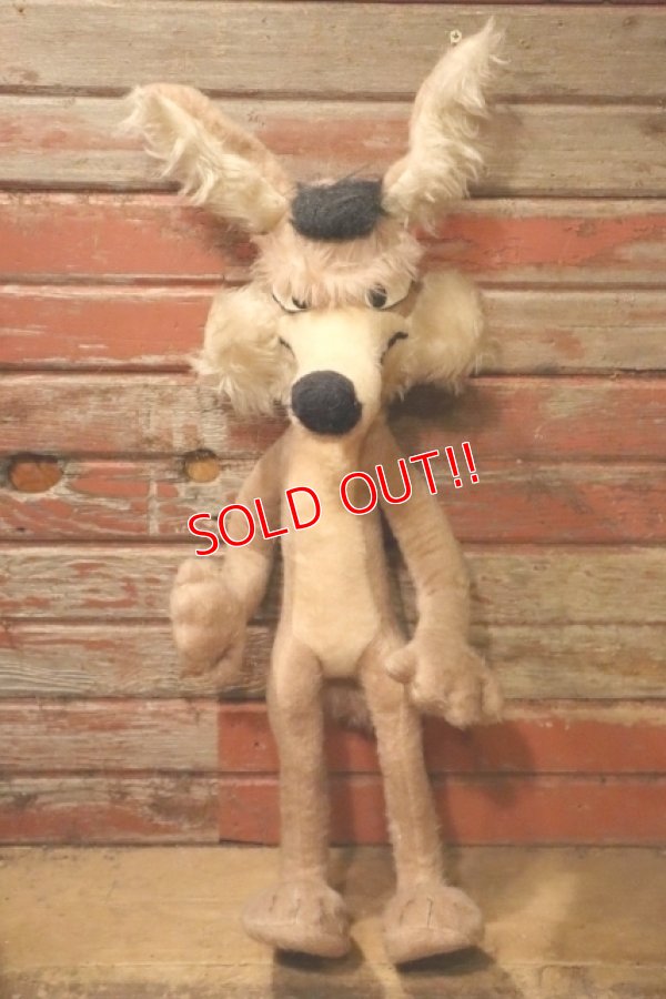 画像1: ct-241008-51 Wile E. Coyote / MIGHTY STAR 1970's Plush Doll