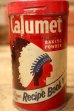 画像2: dp-241027-24 Calumet BAKING POWDER / 1950's 1/2 LB. CAN (2)