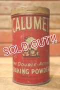 dp-241106-11 CALUMET BAKING POWDER / 1930's 1 LB. CAN