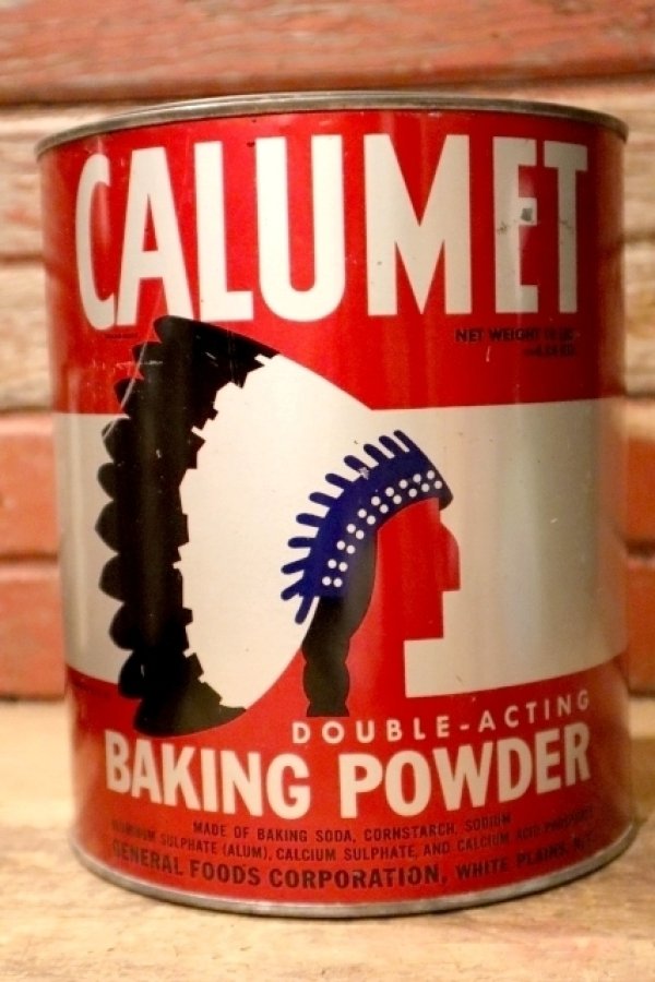 画像1: dp-241106-12 CALUMET BAKING POWDER / 1960's 10 LBS. CAN