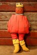 画像8: ct-241027-15 BURGER KING / The King 1970's Pillow Doll【ダメージ有】