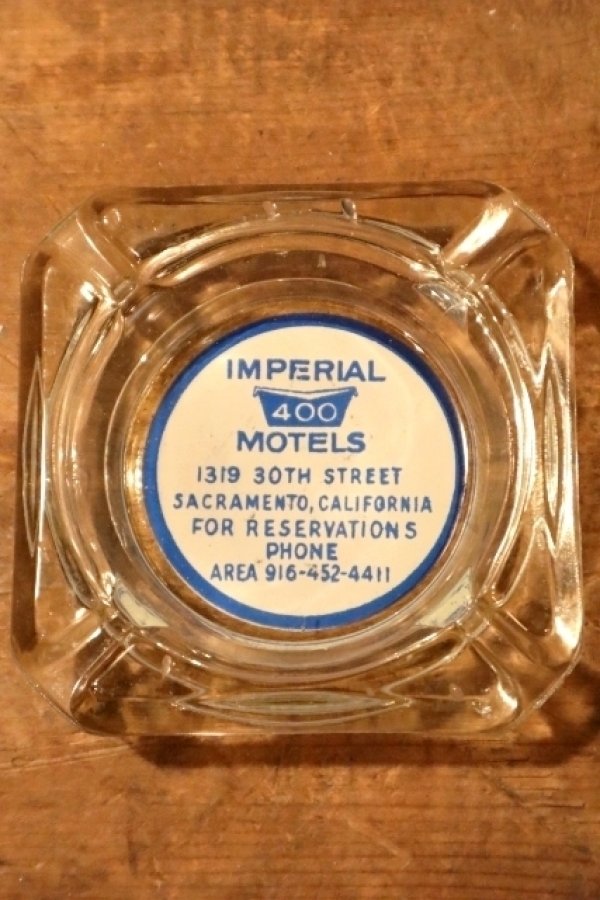 画像2: dp-241106-69 IMPEROAL 400 MOTELS / Vintage Ashtray