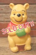 ct-241008-36 Winnie the Pooh / PLAY PAL PLASTIC 1970's Plastic Coin Bank