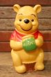 画像1: ct-241008-36 Winnie the Pooh / PLAY PAL PLASTIC 1970's Plastic Coin Bank (1)