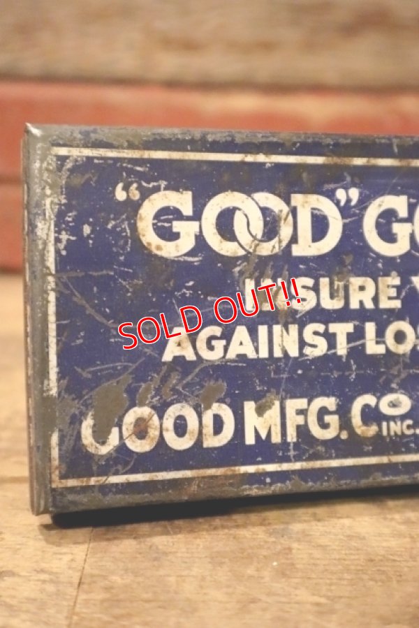 画像2: dp-240605-02 GOOD MFG. Co, INC / 〜1950's "GOOD" GOODS WASHER TIN BOX