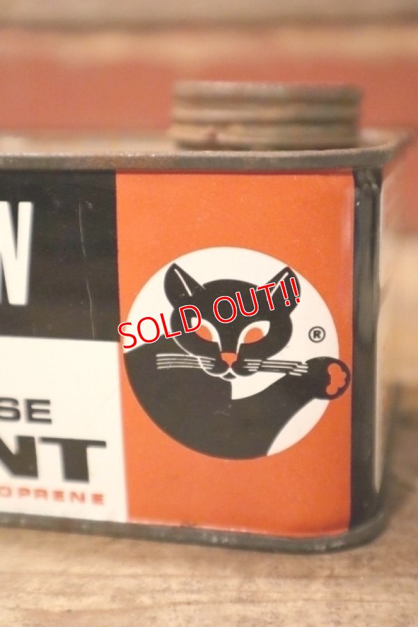 画像2: dp-241106-15 CAT'S PAW RUBBER CO., INC. 1960's ALL-PURPOSE CEMENT CAN