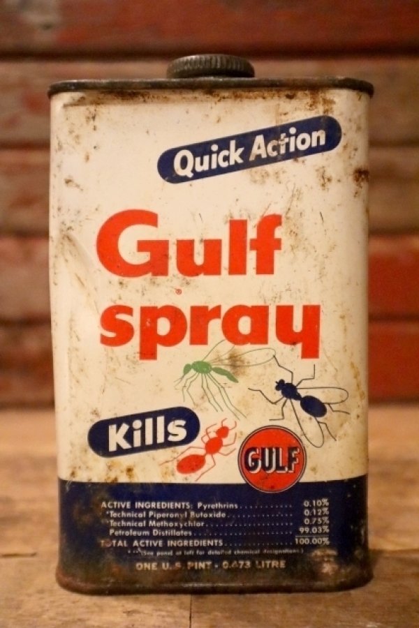 画像1: dp-220401-119 Gulf / 1960's Gulf Spray Can (6)