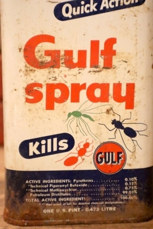 画像2: dp-220401-119 Gulf / 1960's Gulf Spray Can (2)