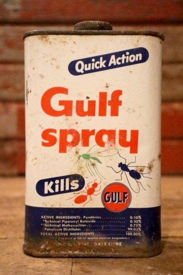 画像1: dp-220401-119 Gulf / 1960's Gulf Spray Can (7)