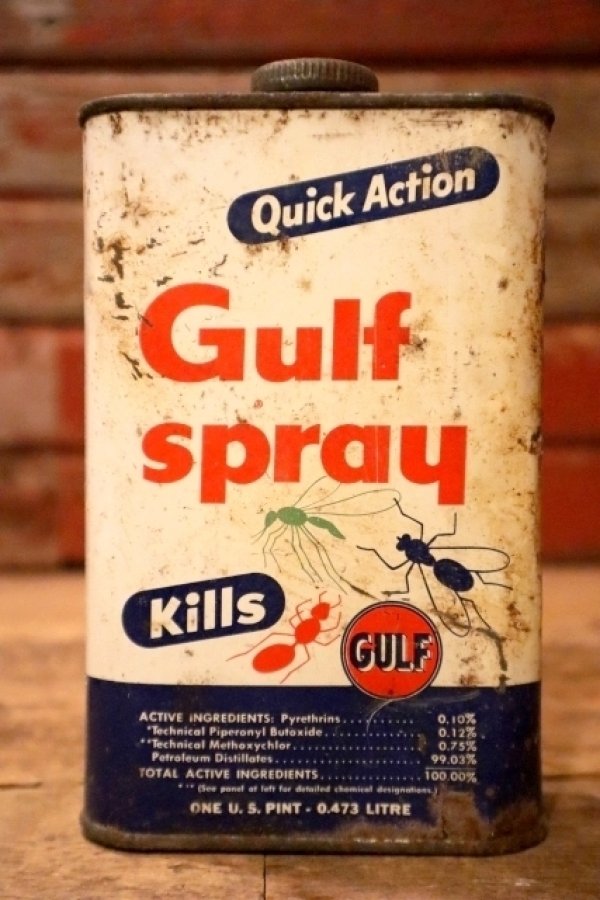 画像1: dp-220401-119 Gulf / 1960's Gulf Spray Can (5)