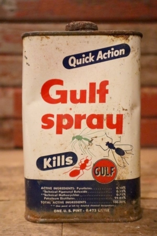 画像1: dp-220401-119 Gulf / 1960's Gulf Spray Can (8)