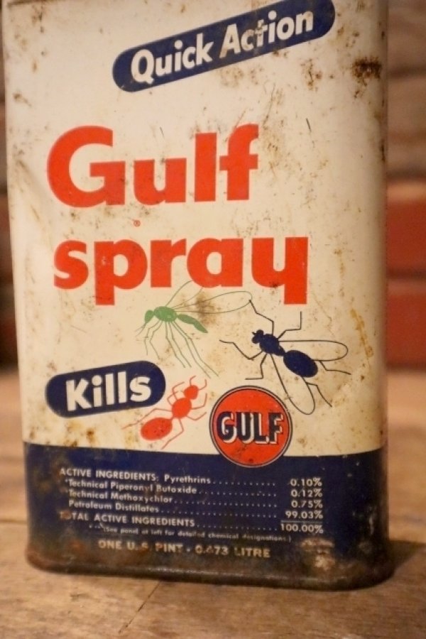 画像2: dp-220401-119 Gulf / 1960's Gulf Spray Can (6)