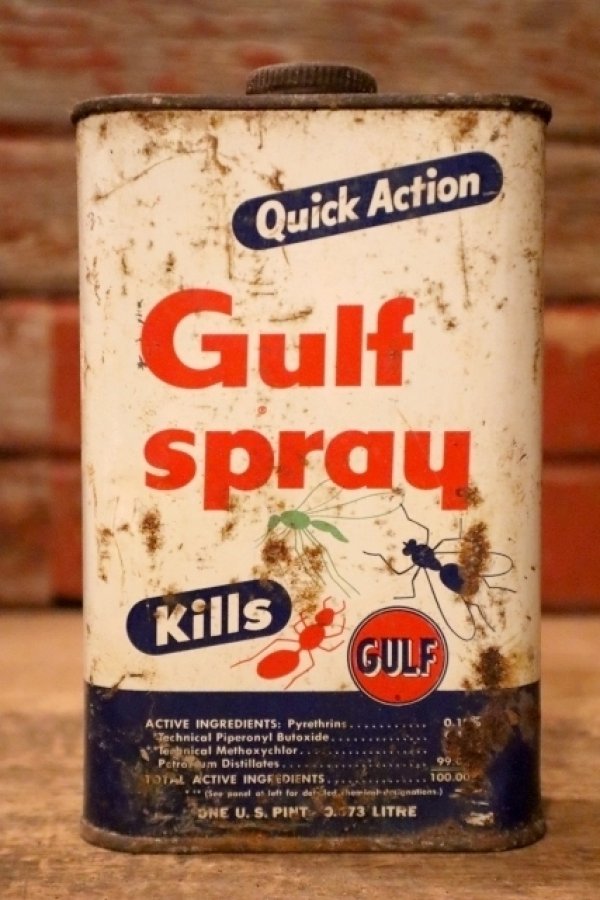 画像1: dp-220401-119 Gulf / 1960's Gulf Spray Can (3)