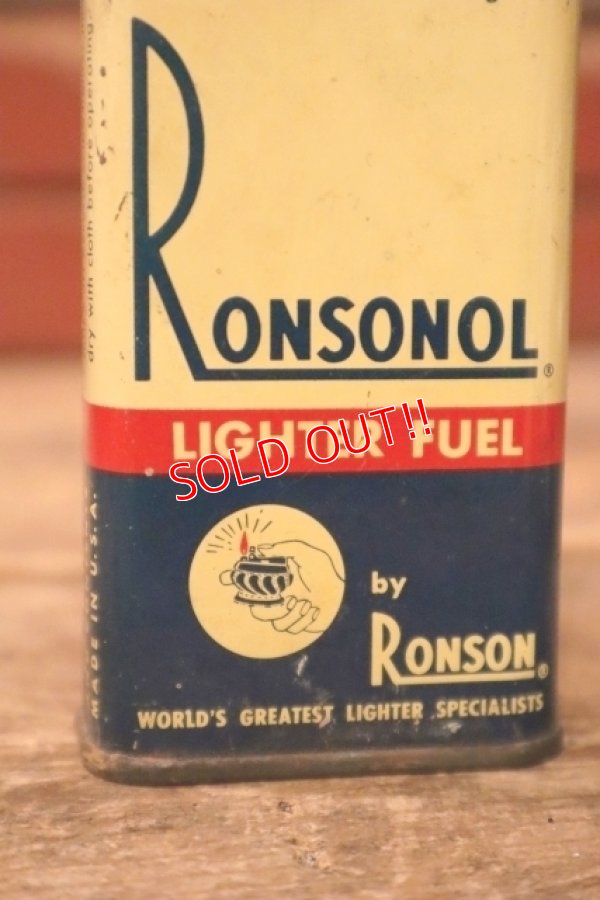 画像2: dp-241027-20 RONSON / RONSONOL LIGHTER FUEL HANDY OIL CAN