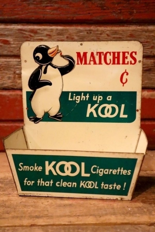 画像1: dp-241106-10 KOOL / 1950's Cigarette Display Match Holder