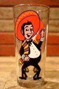 gs-241201-02 Pancho's Mexican Buffet / PEPSI 1975 Collector Series Glass