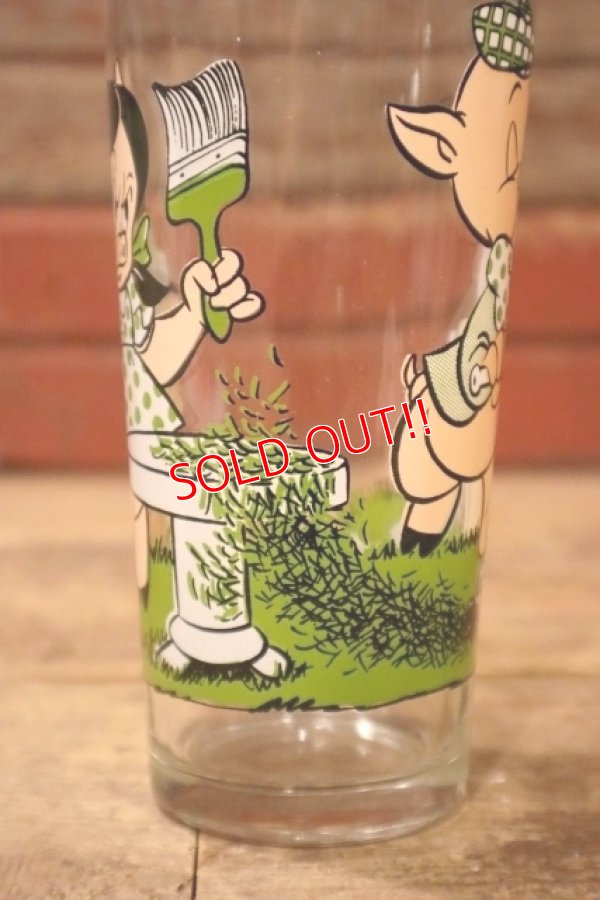 画像4: gs-241106-08 Porky Pig & Petunia Pig / PEPSI 1976 Collector Series Glass