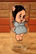 gs-241106-07 Petunia Pig / PEPSI 1973 Collector Series Glass