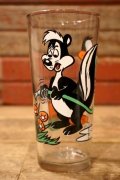 gs-241106-11 Pepe Le Pew & Daffy Duck / PEPSI 1976 Collector Series Glass