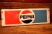 画像1: dp-241027-01 PEPSI / 1970's-1980's Metal Sign (1)